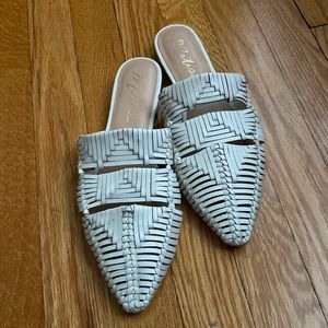 Matisse Woven Leather Slide